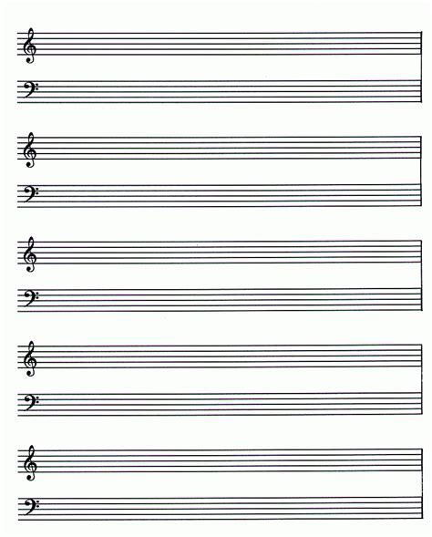 blanks sheet music